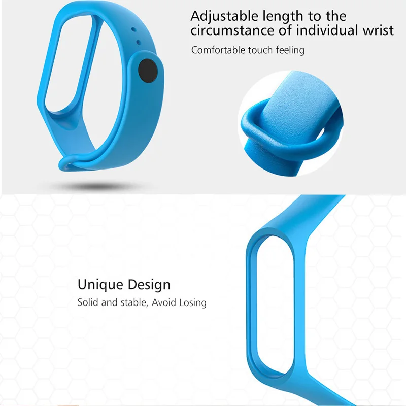 Ремешок для Xiaomi mi Band 4 ремешок силиконовый браслет Xiao умные аксессуары band 3 |