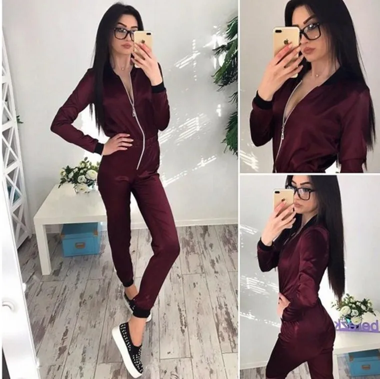 Комбинезоны Для женщин s комбинезон AliExpress 2021 новые модели взрыва с длинными