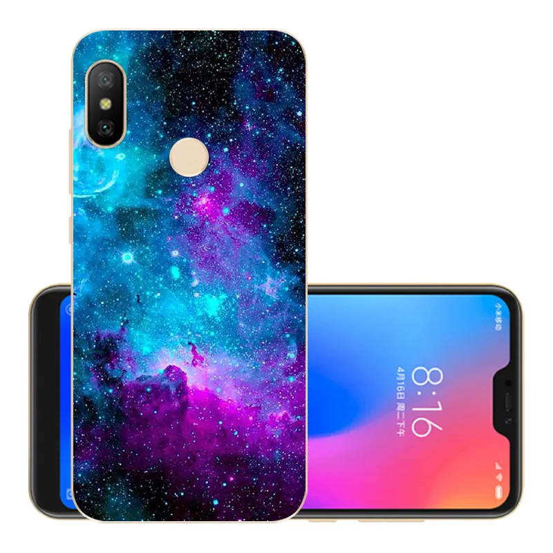 Чехол для Xiaomi Mi A2 Lite мягкий чехол из ТПУ телефона чехол-бампер с полной защитой A 2