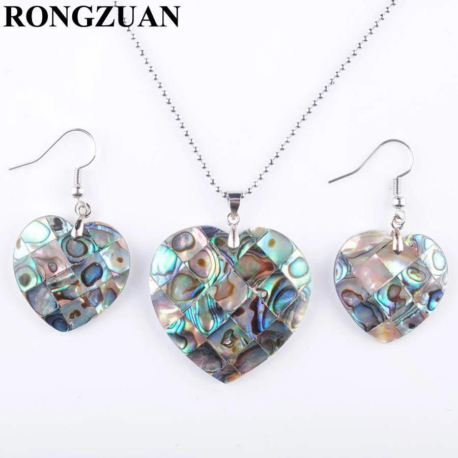 Серьги-подвески TQ3002 женские Ювелирный Комплект из натуральных новозеландских