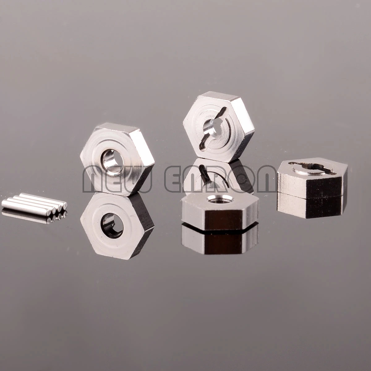 Новинка ENRON 4P Алюминиевые 12 мм шестигранные ступицы колеса#7154 TS1610 для RC автомобиля 1/16 Traxxas 1:16 Summit E-Revo Slash