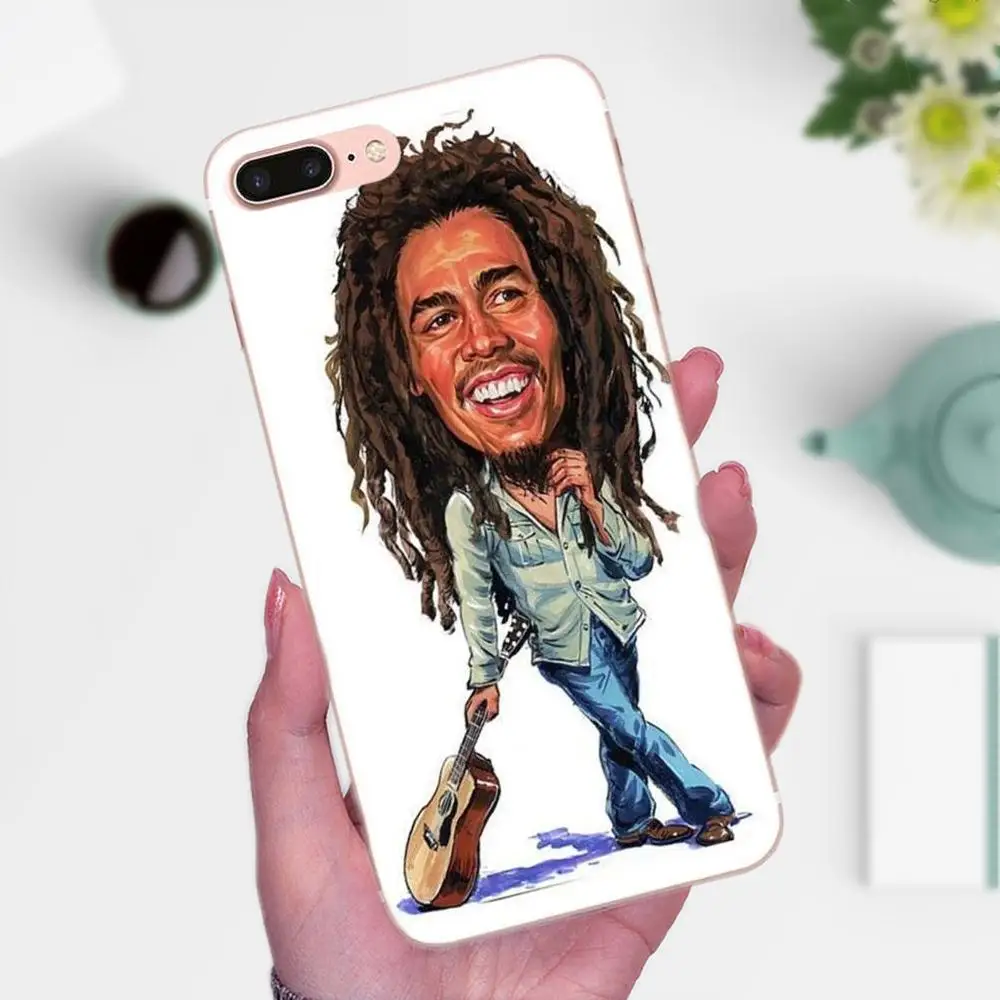 Мягкие чехлы для телефонов Galaxy J1 J2 J3 J330 J4 J5 J6 J7 J730 J8 2015 2016 2017 2018 mini Pro Bob Marleys Lion Rasta