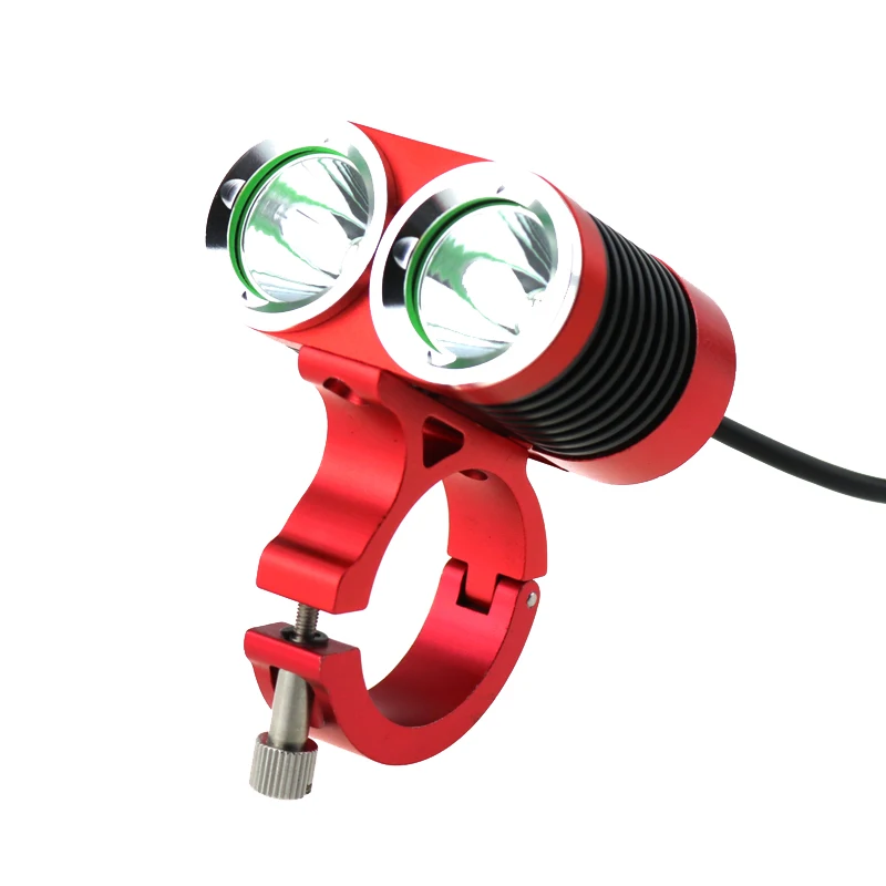 8 4 V 5000LM 2 X CREE XML U2 светодиодный велосипедный фонарь фара для велосипеда и