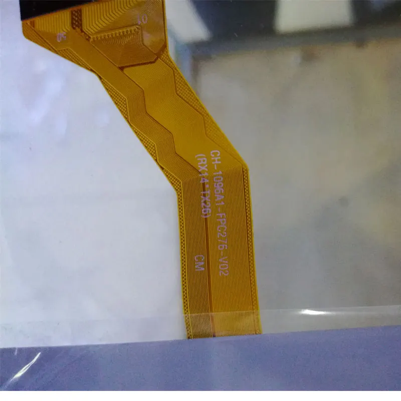 Новый Белый емкостный сенсорный экран 10 1 дюйма с цифровым преобразователем для