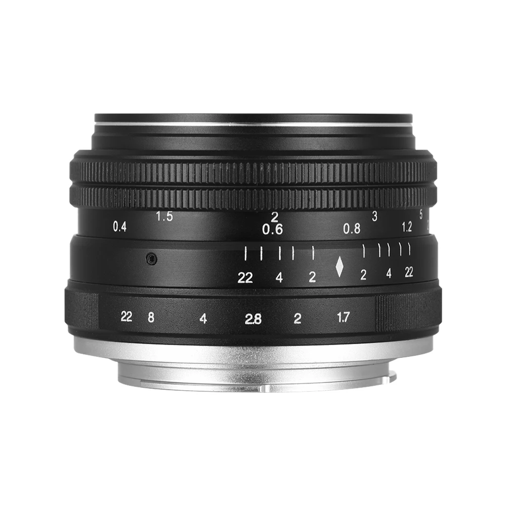35 мм F1.7 большая апертура ручной основной фиксированный объектив для sony E-Mount цифровых беззеркальных камер NEX 3 NEX 3N NEX 5 NEX 5T NEX 5R