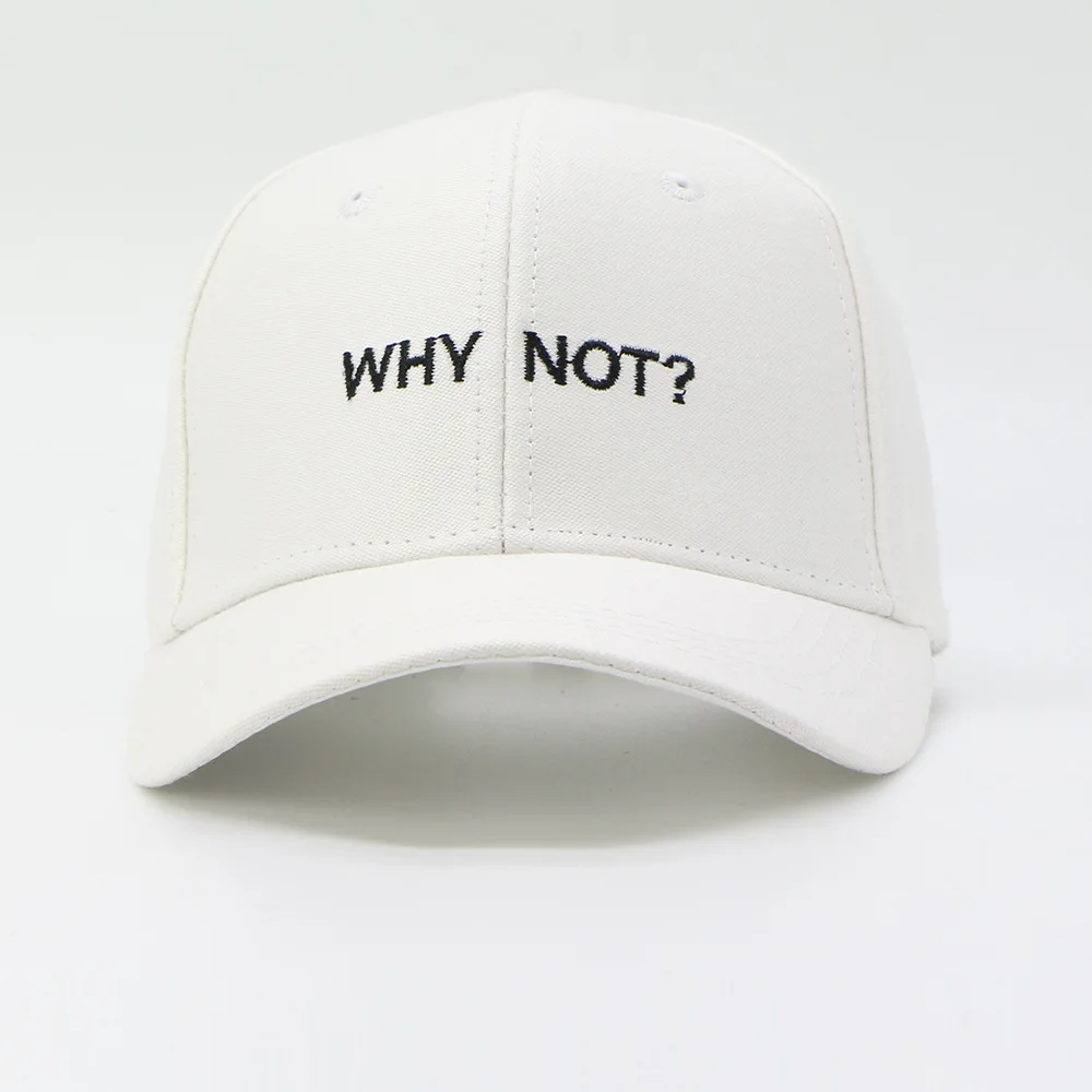 Бейсбольная кепка в стиле хип хоп с надписью WHY NOT Snapback для мужчин и женщин