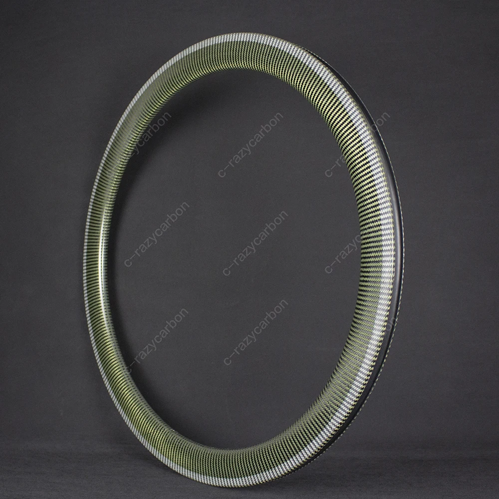 УГЛЕРОДНЫЙ дорожный обод Kevlar 700C глубиной 38/50/60/90 мм с 26 наружными заклепками и