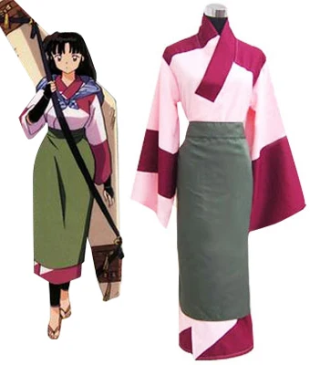 

Unisex Cos Anime Inuyasha Sango Kimono Cosplay Costumes Suit Sets