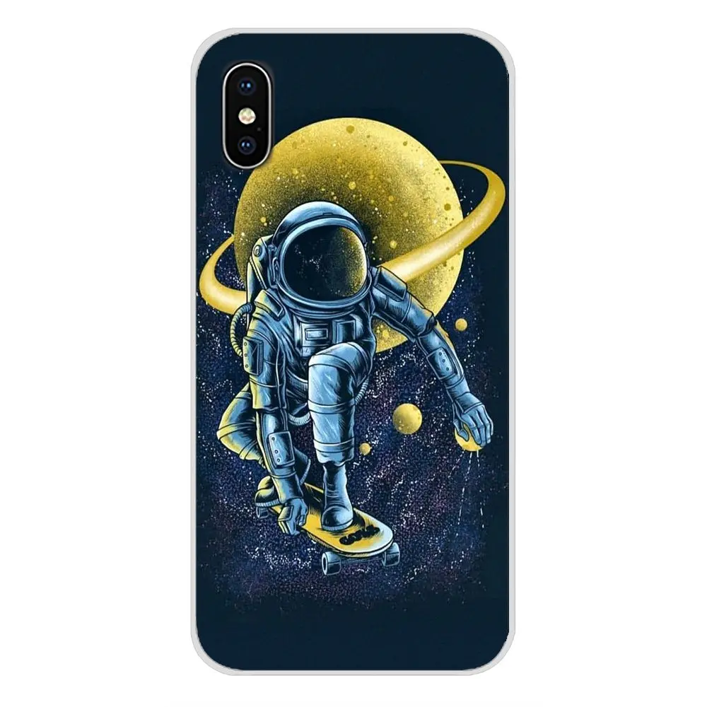 Space Love Moon Astronaut Mobile Phone Shell Cover For Xiaomi Redmi Note 6A MI8 Pro S2 A2 Lite Se MIx 1 Max 2 3 Oneplus 6T | Мобильные