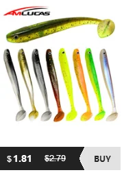 Amlucas рыболовные приманки Swing Impact Swimbait 8 шт. 75 мм 2,7 г мягкие приманки искусственные приманки для рыбалки на карпа приманка для окуня рыболовные снасти WW87