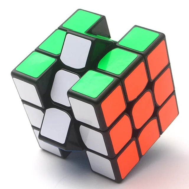 Черный New Arrivals YJ Yongjun GuanLong Enhanced Edition 3x3x3 Magic Cube Puzzle Toys for Challenge - Цвет: Черный