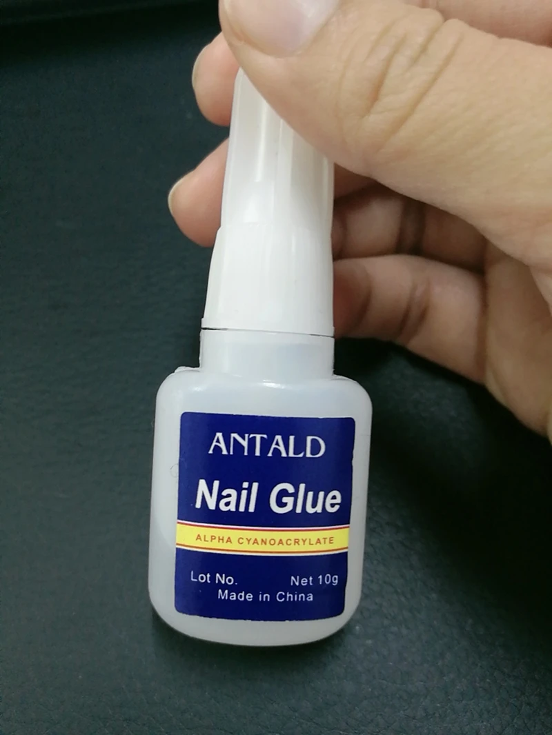 1 шт 10 г накладные ногти профессиональный клей Colle Faux Ongle с кистью накладные ногти клей для ногтей Стразы инструменты для маникюра