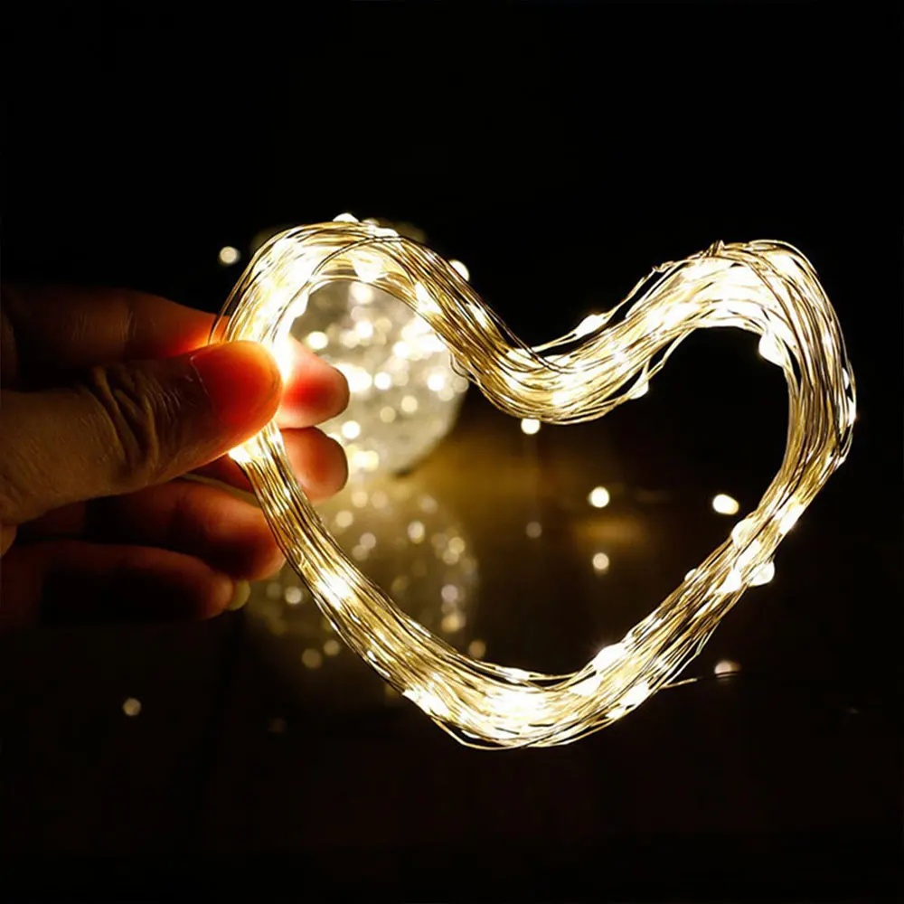 Сказочный Свет Романтический 100LED садовые на солнечной энергии наружная лампа