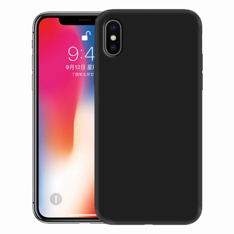 Прозрачный мягкий силиконовый чехол из ТПУ для iPhone 11 Pro Max XS XR X 7 8 Plus 6S 6 SE 2020 5 шт./лот