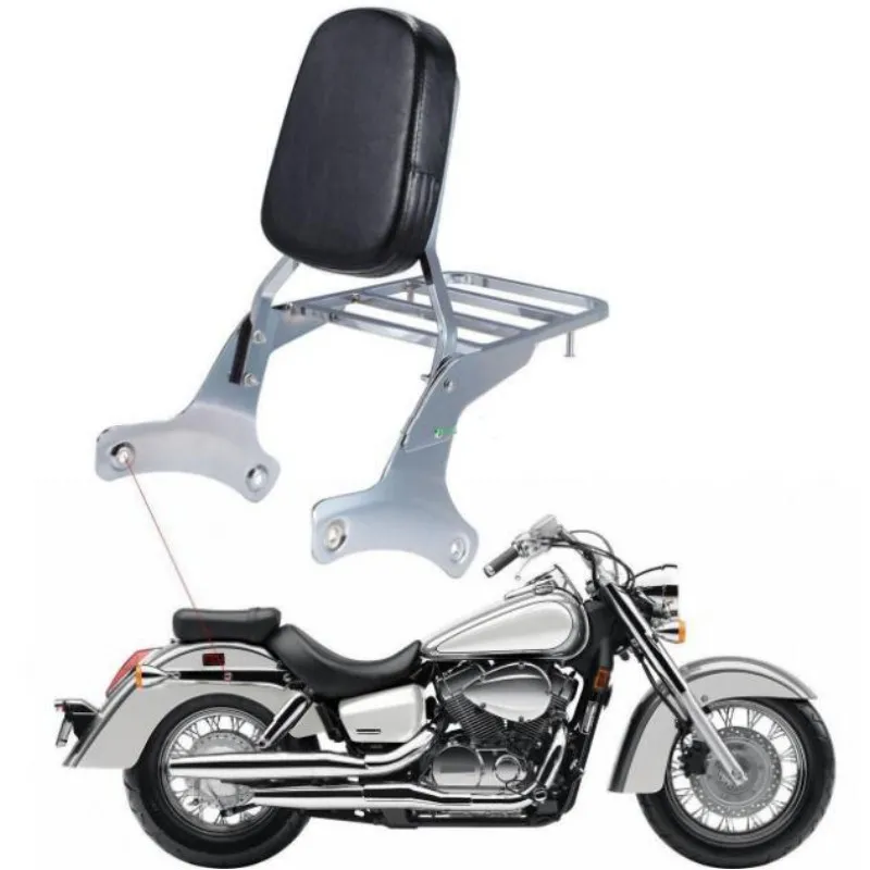 Мотоцикл Сисси Бар спинка с багажной стойкой для Honda Shadow VT750 C2 RC44 1997-2003