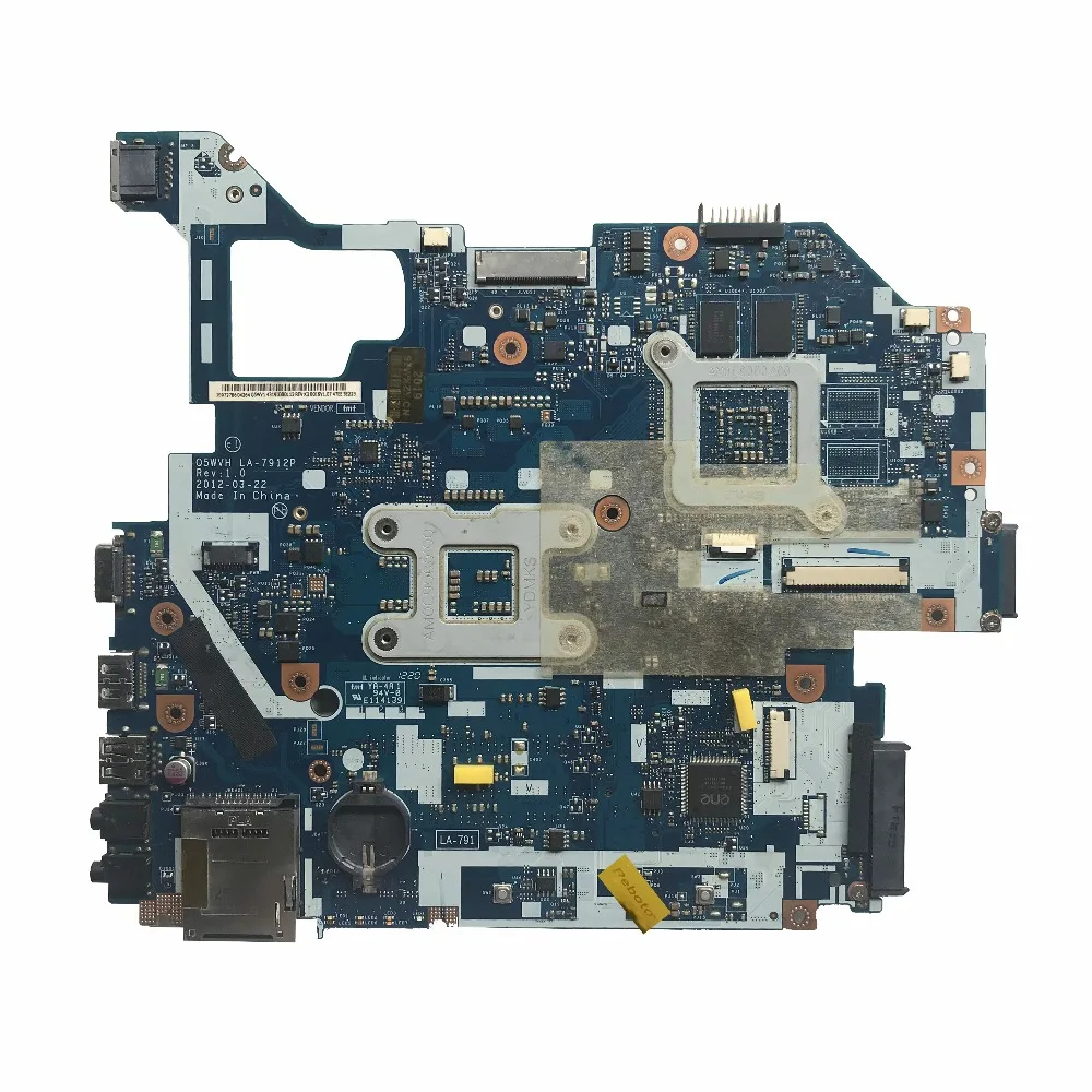 Для ACER E1-571G V3-571G Материнская плата ноутбука NBY1711001 Q5WV1 LA-7912P GT620M/1 ГБ HM77 PGA989 DDR3 мб 100%