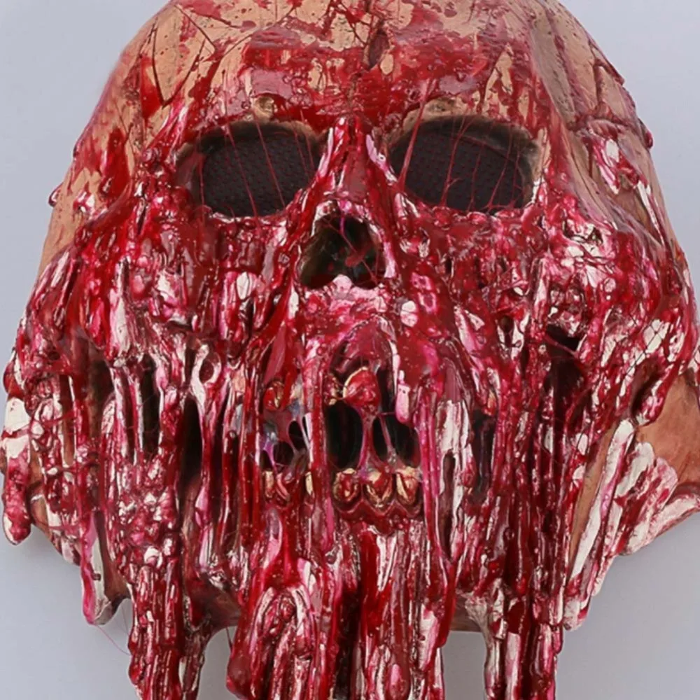 Terror Living Dead Zombie latex Mask Cosplay Halloween Masquerade Perform face mask Props panic High Quality | Тематическая одежда
