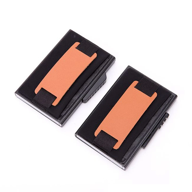 Новинка для мужчин и женщин Rfid кошелек держатель кредитных карт стикер визитная
