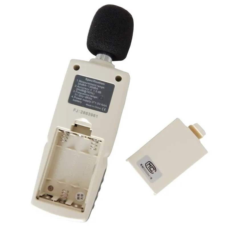 Цифровой измеритель уровня звука GM1352 30 130dB шума в децибелах ЖК экран noisemeter|digital sound