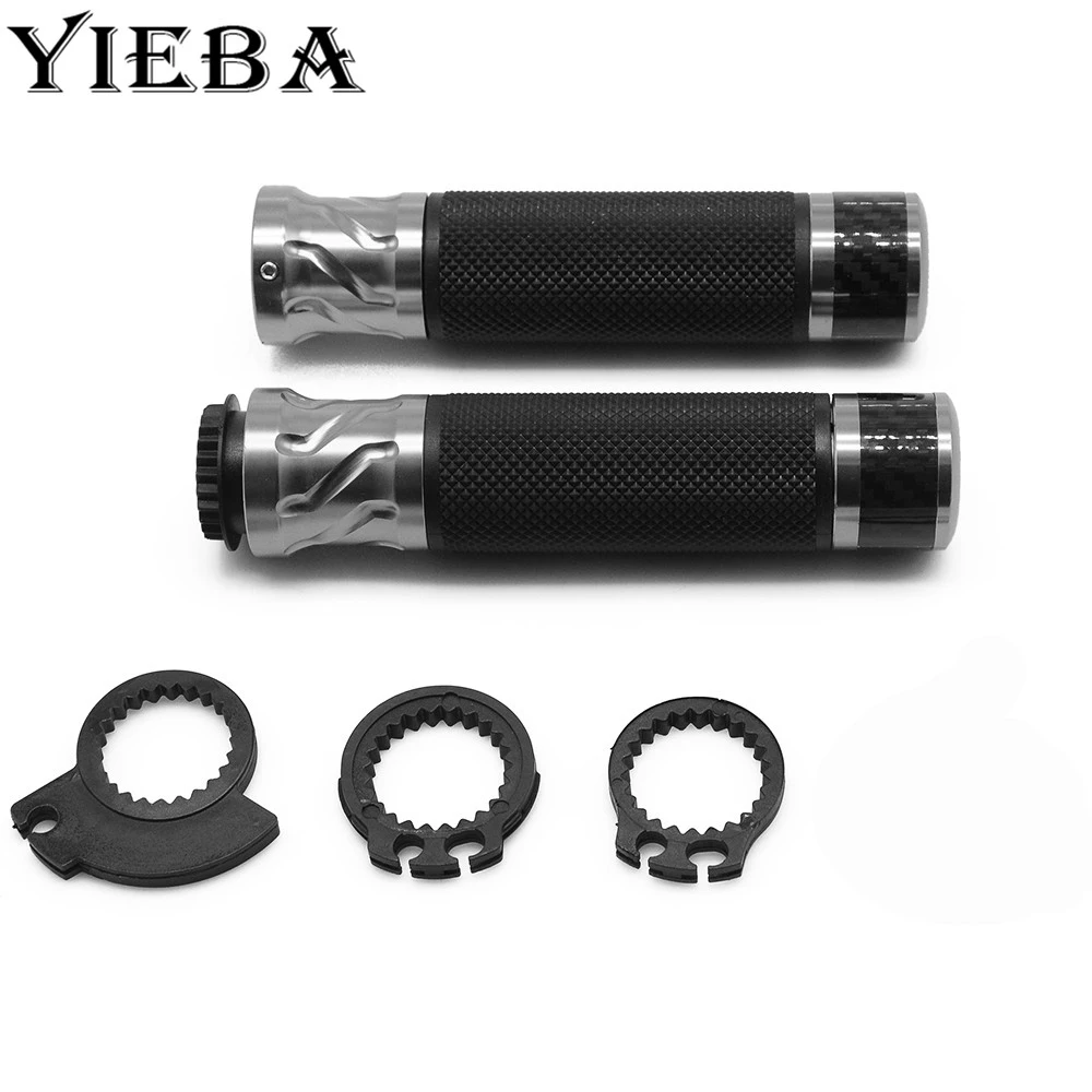 Мотоцикл CNC алюминиевый резиновый гель 7/8 &quot22 мм Ручка Бар Ручные ручки мотор