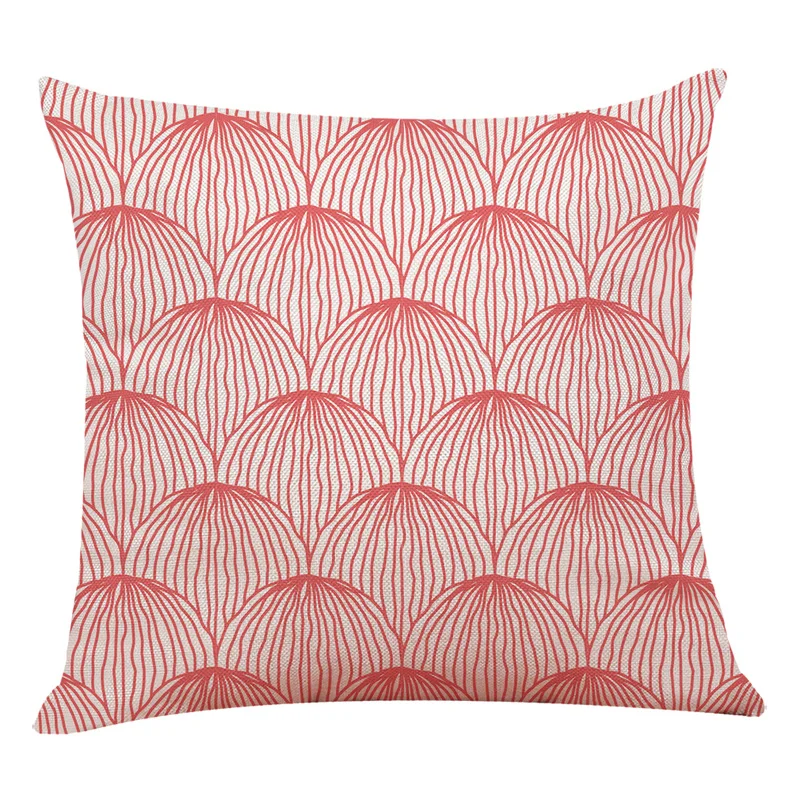 YITUN Cushion Covers 45*45 Geometric Throw Pillow Cover Printed Plain Woven Square Case zipper Decor Home Sofa Bed Car | Дом и сад