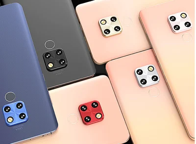 Металлический алюминиевый чехол для объектива задней камеры Huawei mate 20 pro 20x полное