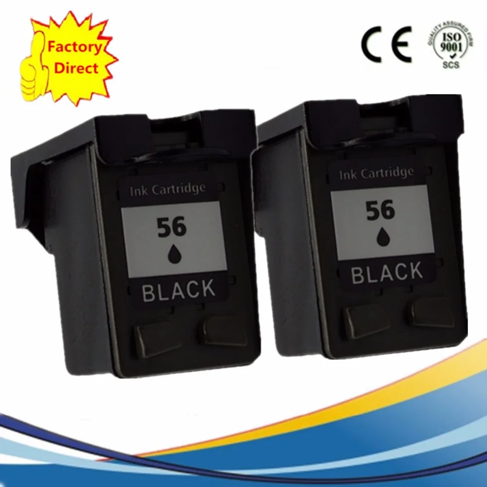 Картриджи восстановленные для HP56 XL HP56XL OfficeJet 5510 5510v 5510xi PhotoSmart 150 7260 7260v 7260w 7350|ink