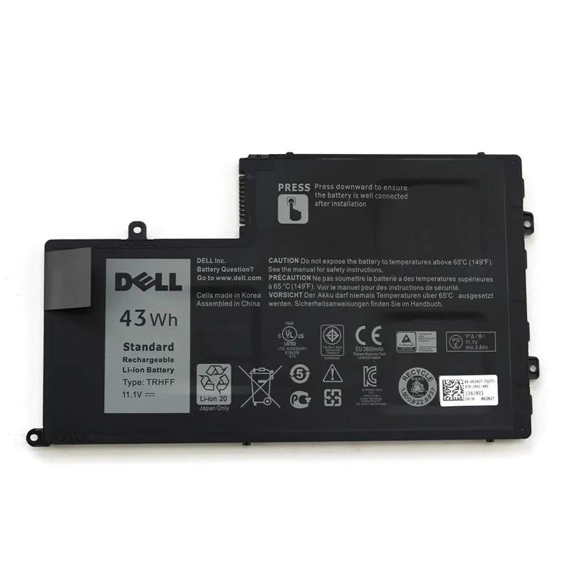 DELL новое устройство замено ноутбука Батарея для DELL Inspiron 5547 5545 5548 5447 5445 5448 14-5447 15-5547 3450 3550 TRHFF