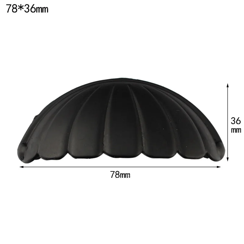 Винтажный выдвижной ящик ручка мебель полукруглый корпус украшение шкафа части