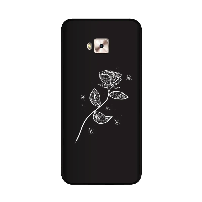 22 QAQsam Мягкий силиконовый чехол для Asus Zenfone 4 Selfie Pro ZD552KL чехол с рисунком Матовый Телефон для Asus ZD552KL Чехлы Funda - Цвет: 22