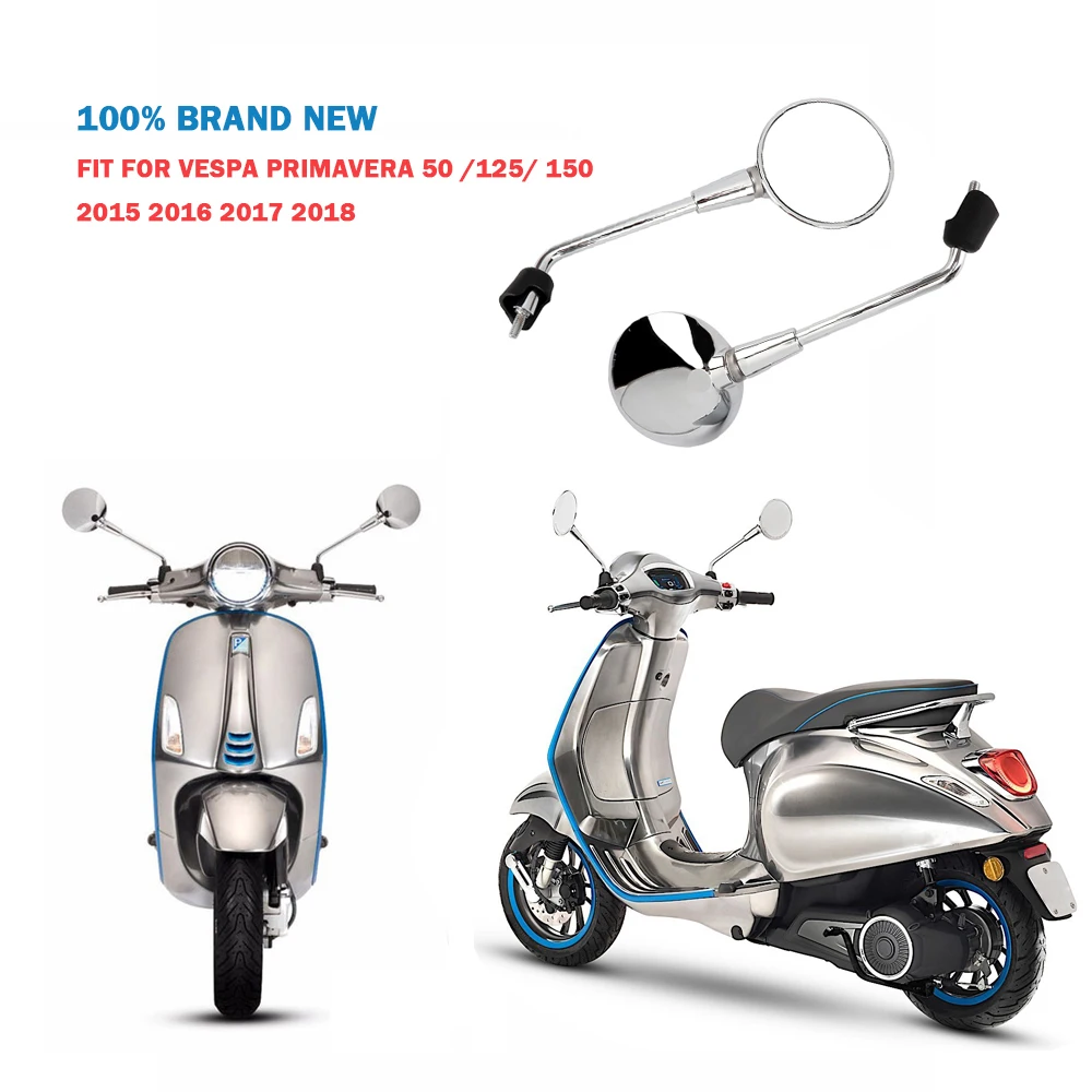 Мотоциклетные зеркала заднего вида для vespa Primavera 50 125 150 2T 4T аксессуары для мотоциклов