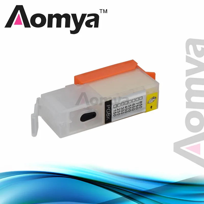 Многоразовый чернильный картридж Aomya 1 шт. совместимый с принтером Canon PIXMA MG5440/ iP7240/
