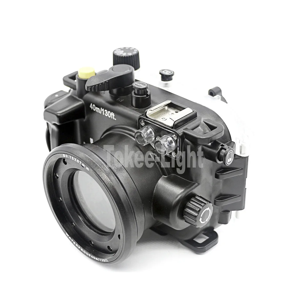 40 м водонепроницаемый футляр для подводной камеры корпус Canon G9X|Чехлы экшн-камер| |
