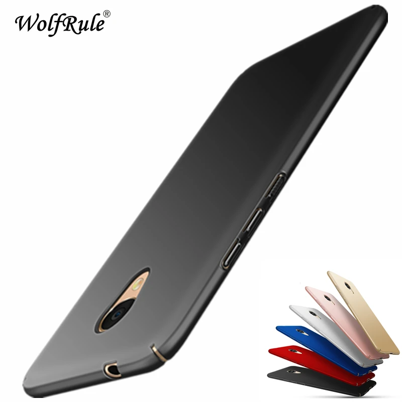 Для Meizu M 5s чехол для m WolfRule ультратонкий Гладкий защитный пластиковый meizu Funda M612Q |