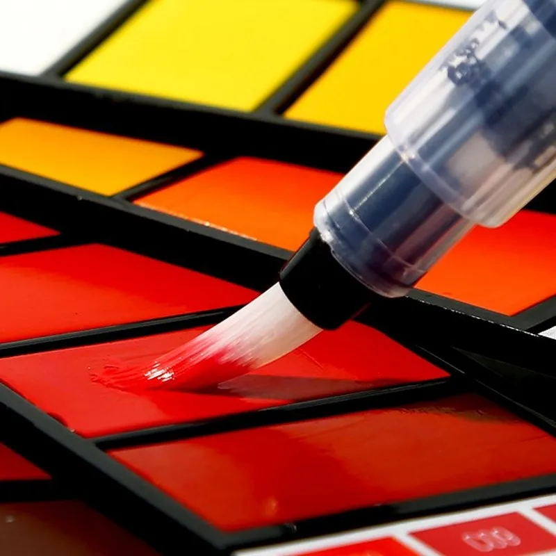 Веерообразная Акварельная краска твердый набор акварельных красок для