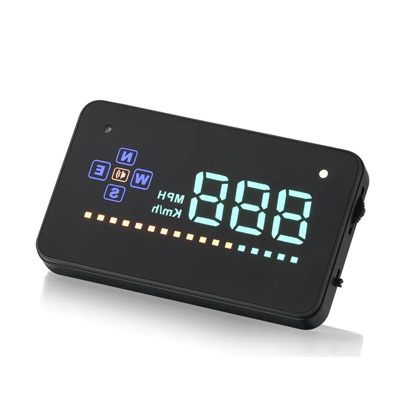 A2 автомобильный головной дисплей комбинированный OBD& gps HUD Speedomater система проектор лобовое стекло авто электронная сигнализация напряжения