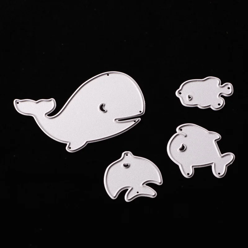 ABOOM новые акулы дизайн металла резки Скрапбукинг тиснение папка DIY дети смешные