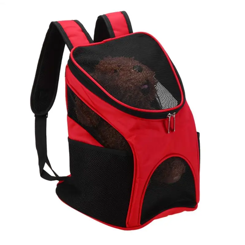 

Portable Pet Dog Cat Puppy Travel Double Shoulder Backpacks Sport Travel Outdoor Pet Carrier Bag