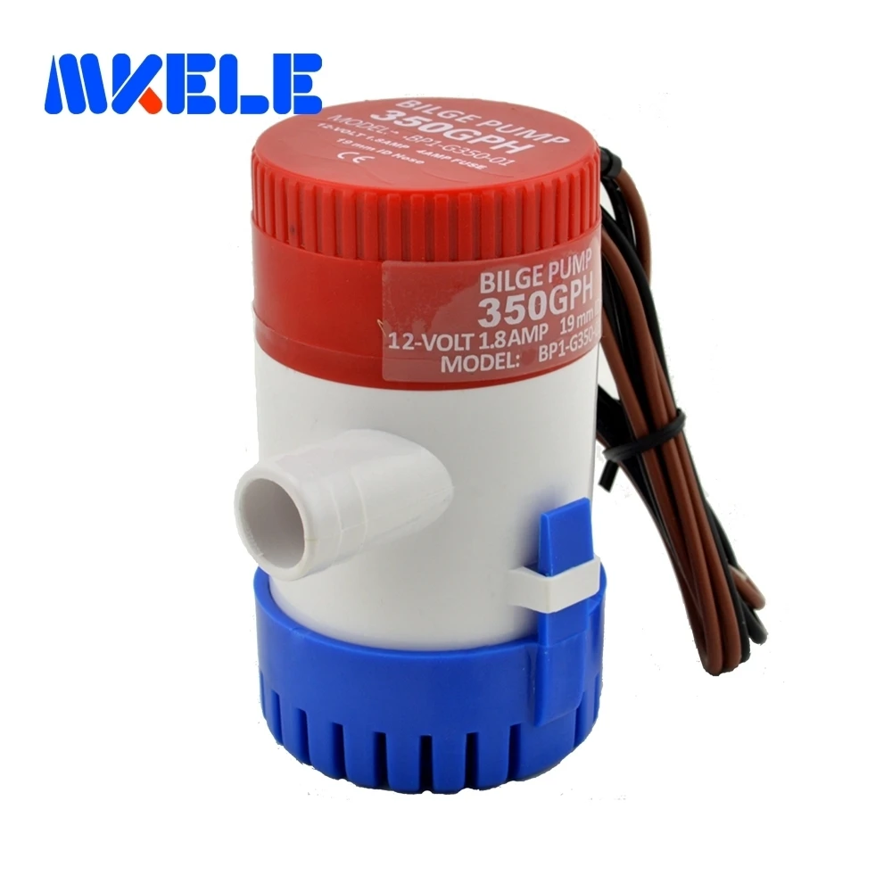 

NEW ! Universal Car RV Water Pumps 12/24V 350GPH Submersible Boat Marine Bilge Equipment for RV Fishing Boat Caravan
