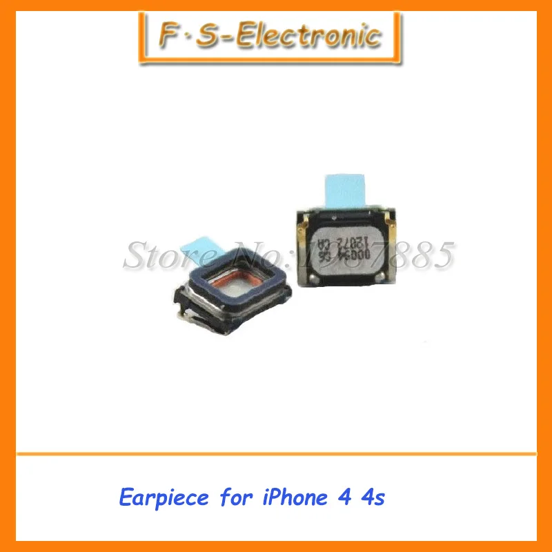 10 шт./лот высококачественный телефонный радиоприемник наушник для iPhone 4 4S