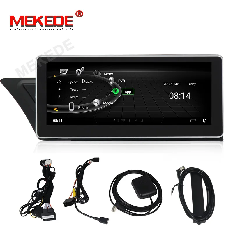 Автомобильный DVD плеер MEKEDE Android 7 1 с GPS для Audi A4L B8 A5 2009 2017 автомобильное радио