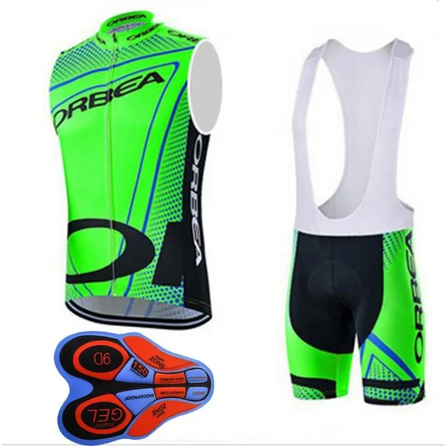2018 Vélo ORBEA Велоспорт Джерси без рукавов жилет комплект летние дышащие Для мужчин