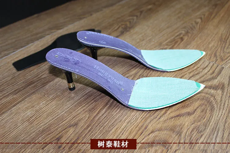 Women's pointed toe soles Handmade shoes material diy shoes material Rubber soles 19703