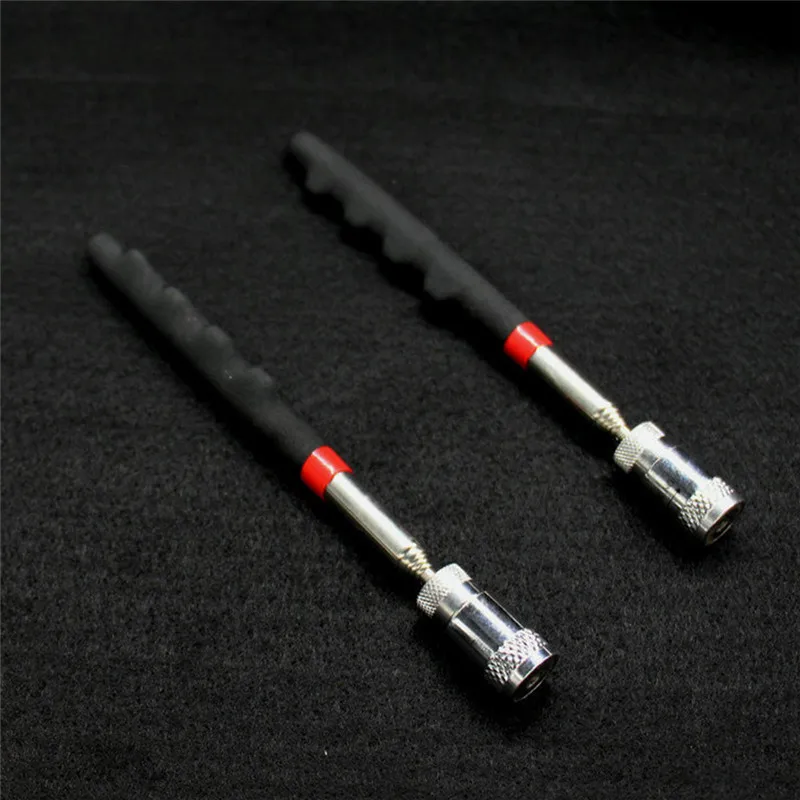 

20-82CM Portable Telescopic Magnetic Magnet Pen Handy Pick Up Tool Capacity Picking Up Extendable Pickup Rod Stick Led Light