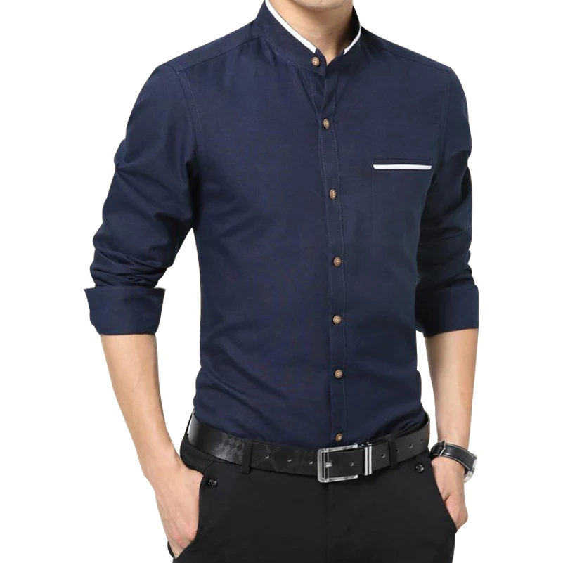 Оксфордские мужские повседневные рубашки 2017 Новое поступление брендовые с