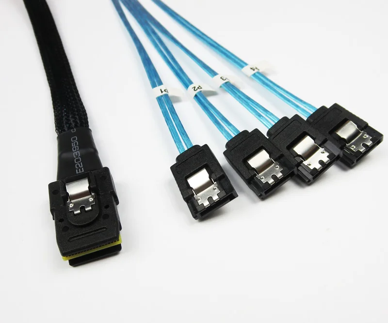 Внутренний мини Кабель SAS 4 контактный 7pin SATA 3 0 6 50 см 5 10 см|sata 3.0|mini sasbreakout cable |