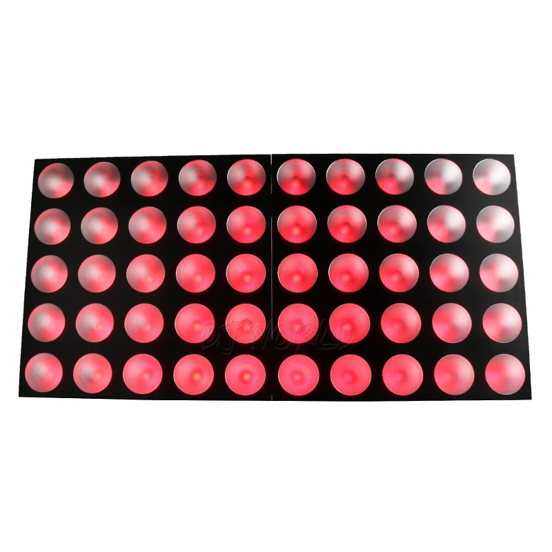 Djworld LED 25x30W RGBW Blinder Matrix DMX512 Stage Effect Lighting Good For DJ Disco Party Bar Wedding Decorations Best Seller