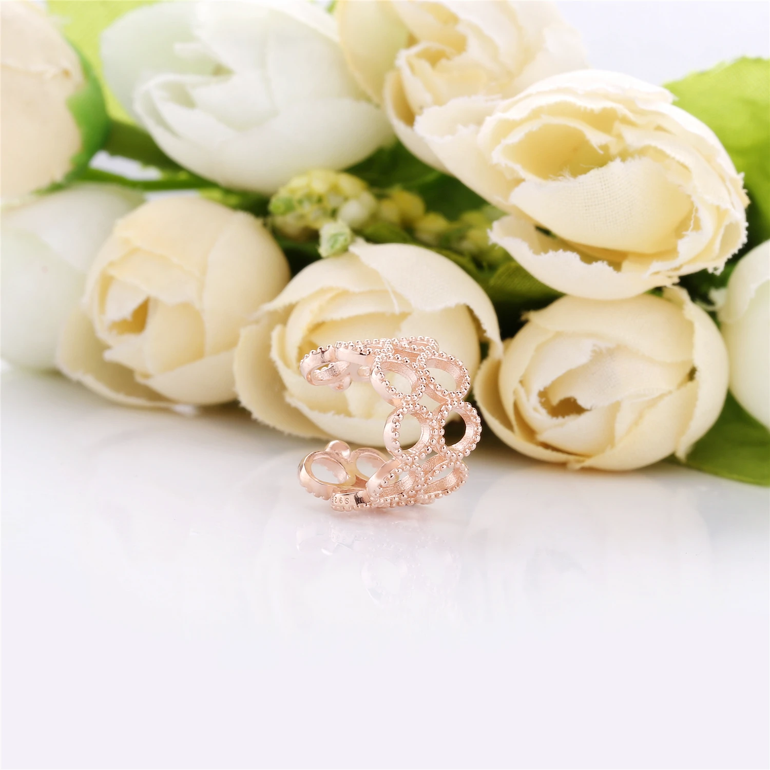 Женские сережки без пирсинга, серебряные, 925 пробы