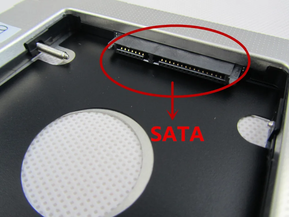 2ND HDD SSD Hard Drive Caddy Adapter for Dell Inspiron 15 3521 Swap DU-8A5HH DVD Free Shipping | Компьютеры и офис