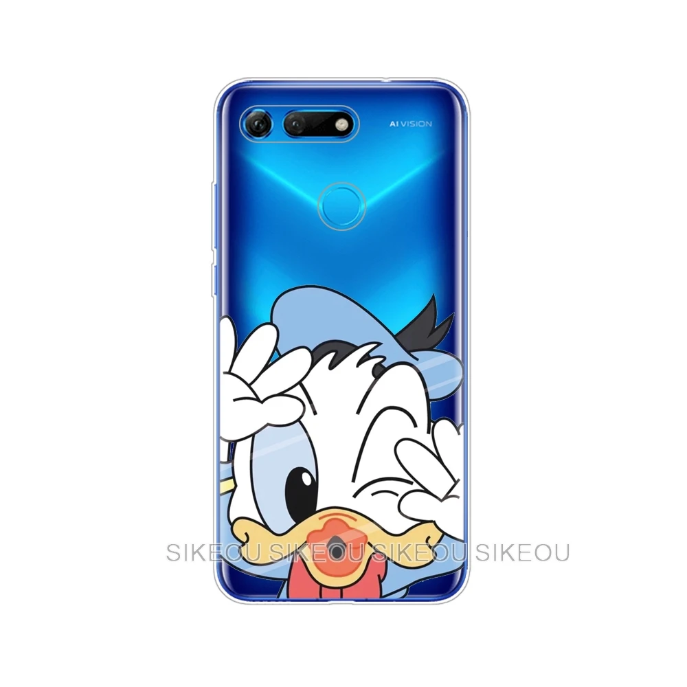 34675 Чехол для huawei Honor View 20 V20, чехол из ТПУ, мягкий силиконовый чехол для Honor V20, чехол с мультяшным животным - Цвет: 34675